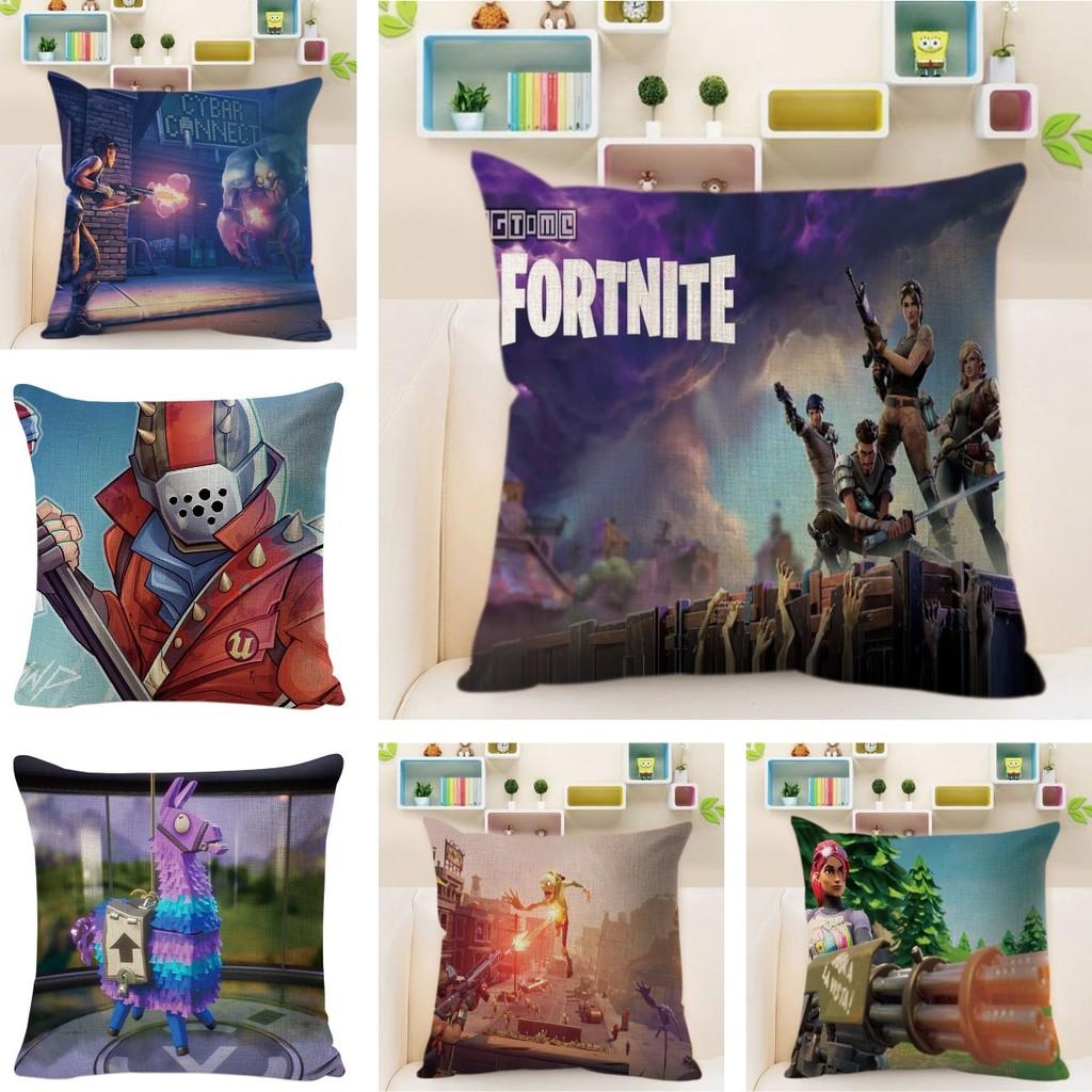 Pillow Case Game Cover Living Room Decoration Christmas Halloween Linen