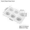 6 Cavity Igloo Silicone Cake Mold Mousses Ice Cream Mold Cake Pastry Tool Kitchen 6 consecutive snow house models, mousse models