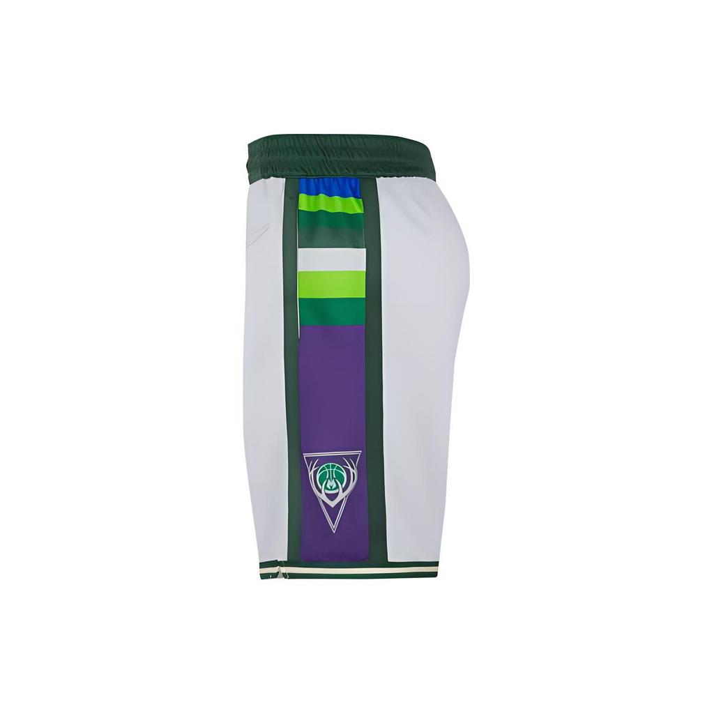 Nike Nba Milwaukee Bucks Swingman City Edition Dri fit Shorts Shorts DB4141-100
