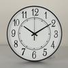 12 Zoll 30CM Leise Wanduhr, Kreativ und Modisch, Dreidimensionale Digitale Minimalistische Uhr für Zuhause Wohnzimmer