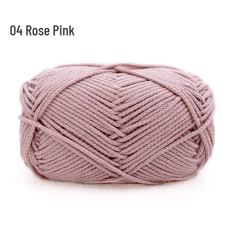 Xue Feier Suxin 2mm Round Hollow Pure Cotton Crochet Yarn for DIY Knitting