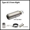 51mm 61mm Motorcycle Exhaust Pipe Muffler DB Killer Left Right Side Universal for ER6N SV650 CRF230 Z800 R1 CB650F CB1000R MT07