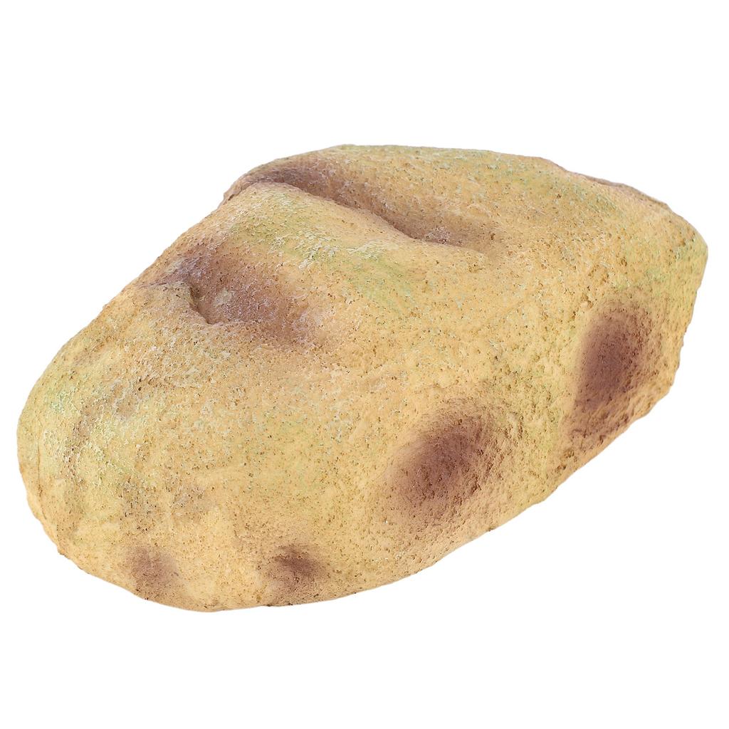 Fish Hiding Cave Resin Fadeless Vivid Comfortable Fish Tank Shelter Decoration for Reptile