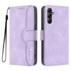 For Samsung Galaxy A16 4G/Galaxy A16 5G Leather Case Wallet Stand Smile Imprinted Phone Cover with Strap