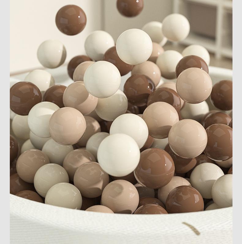 Ocean Ball Eco-friendly PE Material, Thickened, 5.5CM/7CM/8CM, Various Packaging, Rich Colors, Free Shipping