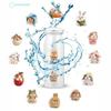50 Pcs Cute Rabbit Stickers Set For Scrapbooking Diary Phone Case Laptop Water Bottle Decorative Stickers Collection