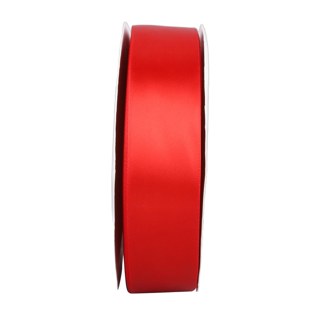 1.5inch Double Faced Satin Ribbon 99.5yd Red Polyester Ribbon for Wedding Chair Sashes Large Bows