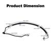 Brand New High Pressure Power Steering Feed Hose For Honda Civic 1.8L L4 2006-2011 Replacement For 53713-SNA-A06 Car Accessories