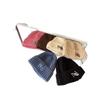 Internet celebrity autumn and winter hat women's new colored wool hat women's warm ear protection street versatile letter embroidery knitted hat