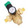 Water Pressure Regulator Brass 40 Microns Filter Drinking Water Pressure Regulator with Meter