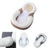 Newborn Baby Head Shaping Pillow With Antiroll Design For Infant Sleep Support