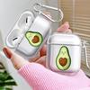 Green Avocado Case For Airpods Pro 3 4 Pro3 Pro2 2 1 Clear Earphone Cases Cover
