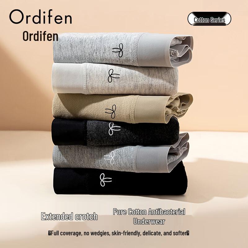 Ordifen Women s Cotton Breathable Antibacterial Briefs L