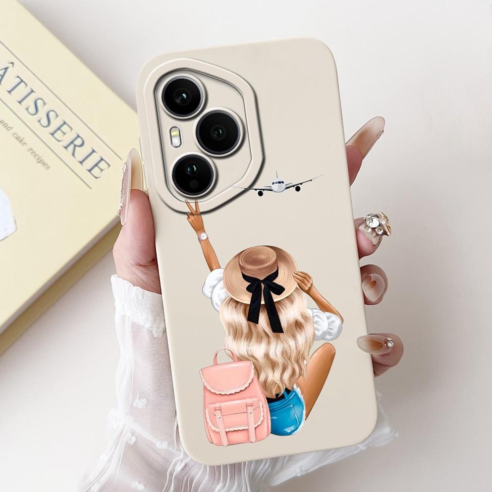 Global For Honor 400 Pro 5G Case DNP-NX9 Cute Cat Panda Fashion Flowers Love Back Cover For Honor 400 Pro 5G Phone Case Bumper