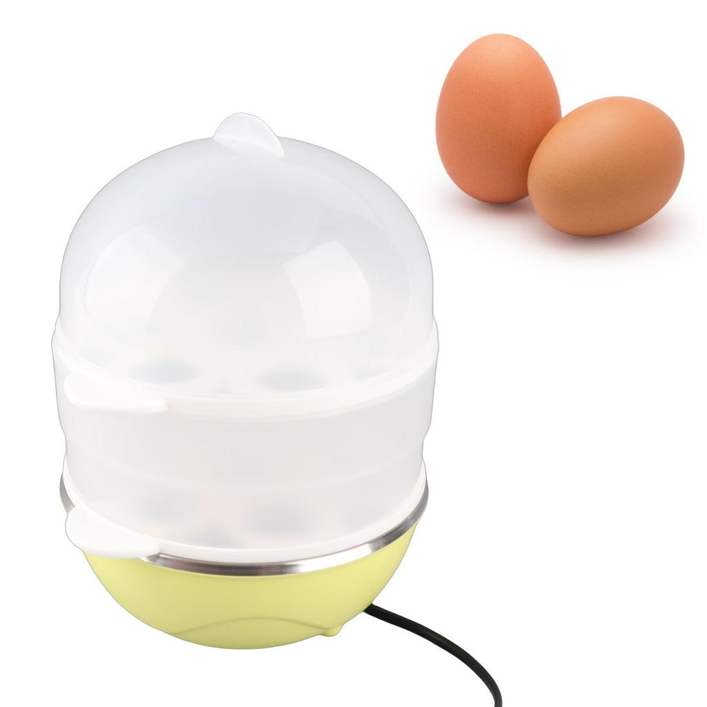 Electric Egg Cooker 14 Eggs Capacity Dual Layer Fast Cooking Egg Boiler for Soft Medium Hard Boiled Eggs