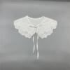 Women False Collar Elegant French Floral Collar Girl Casual Decorative Collar
