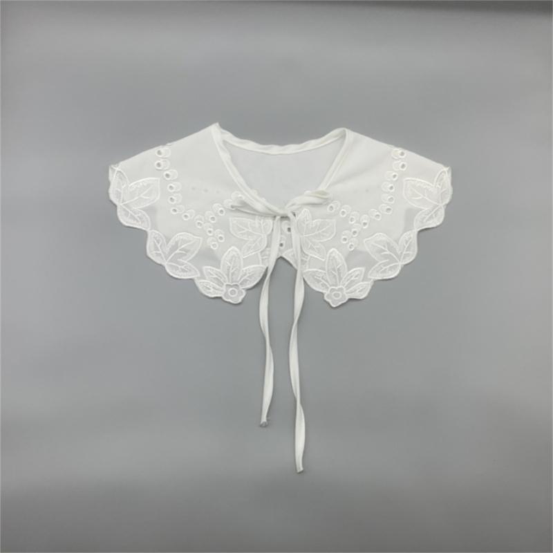 Women False Collar Elegant French Floral Collar Girl Casual Decorative Collar