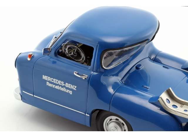 Ixo Mini Car Mercedes Benz Racing Car Transporter 1955 Blaues Wunder 1/43