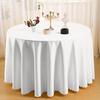 Wedding Christmas Decorative Table Cloth Round Tablecloths Dining Table Cover Birthday Banquet Decor Home Dining Table Cover