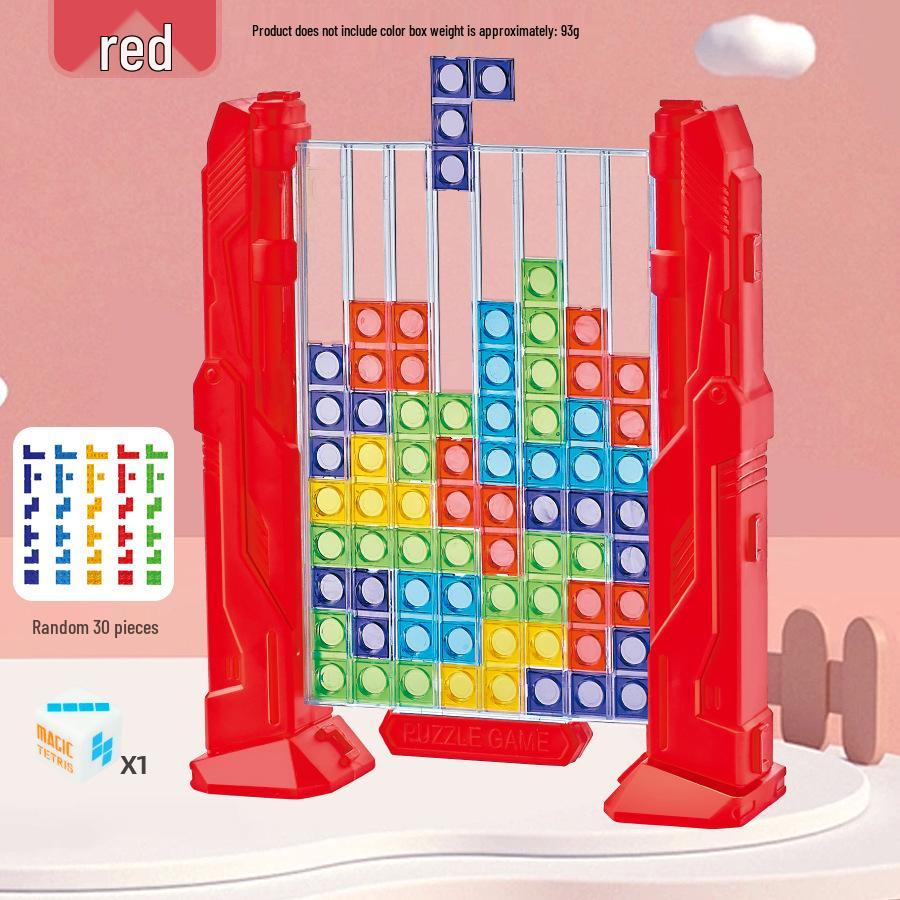 3D Creative Russian Cube: Children's Educational Tabletop Block Game