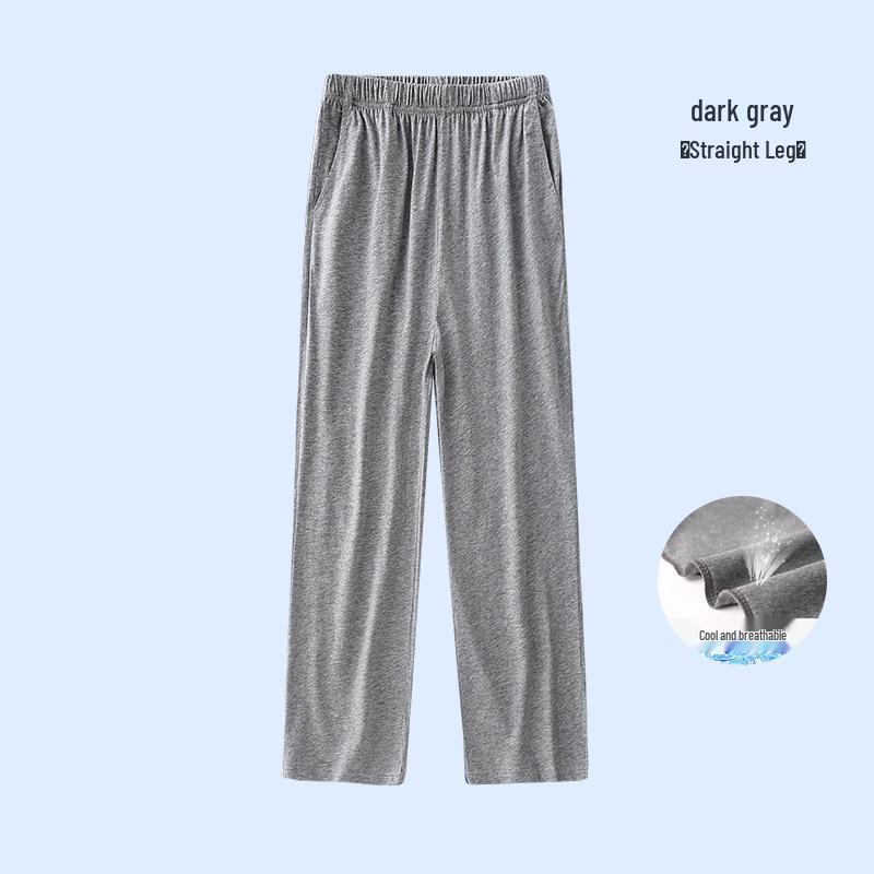 Kinder Sommer Baumwoll Sporthose - Jungen Marine & Mädchen Grau Mückendicht Eisseide Hose.