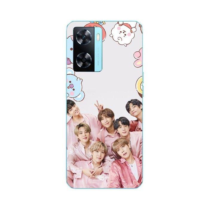 Coque pour Oppo A57 4G Kpop BTS Rose