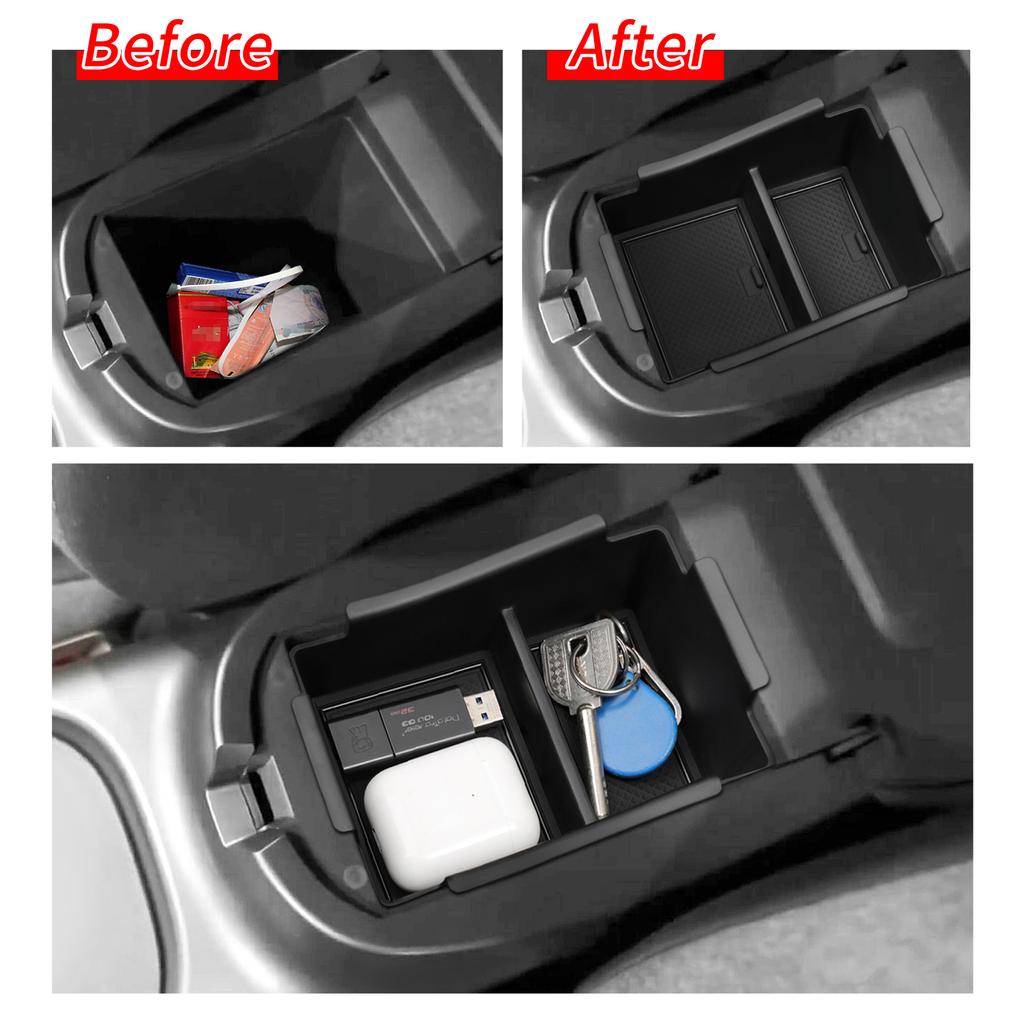 For Nissan Juke 2020-2025 Center Console Armrest Storage Box Tray Organizer Accessories Tidying