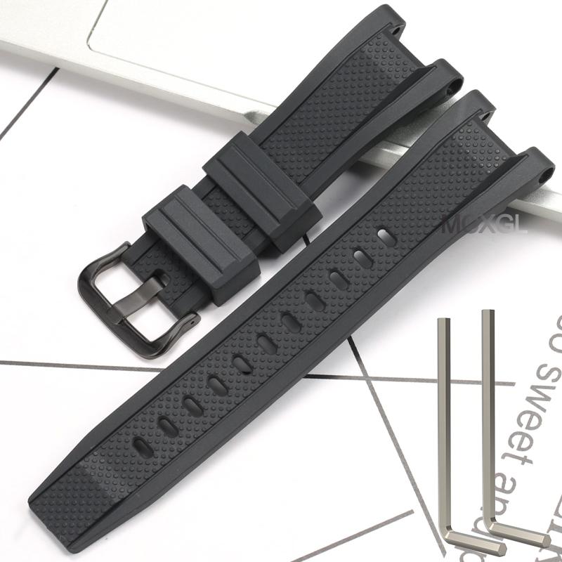 Silicone Rubber Watchband For Casio G-SHOCK GST Series GST-W300 210 400G S130 S110 S330 B100 Watch Band Sports Strap Bracelet