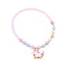 Children's Unicorn Beaded Necklace & Ring Set - DIY Jewelry for Girls