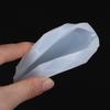 Transparente Silikonform DIY Runde Herz-Fruchtplattenform Tablettform UV-Epoxidharz Untersetzerformen Handgefertigter Schmuckherstellungswerkzeuge