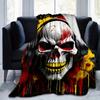 1pc Headphones of Death Soft, Decorative Blanket, Living Room, Travel, Camping, Car Blankets, Beach