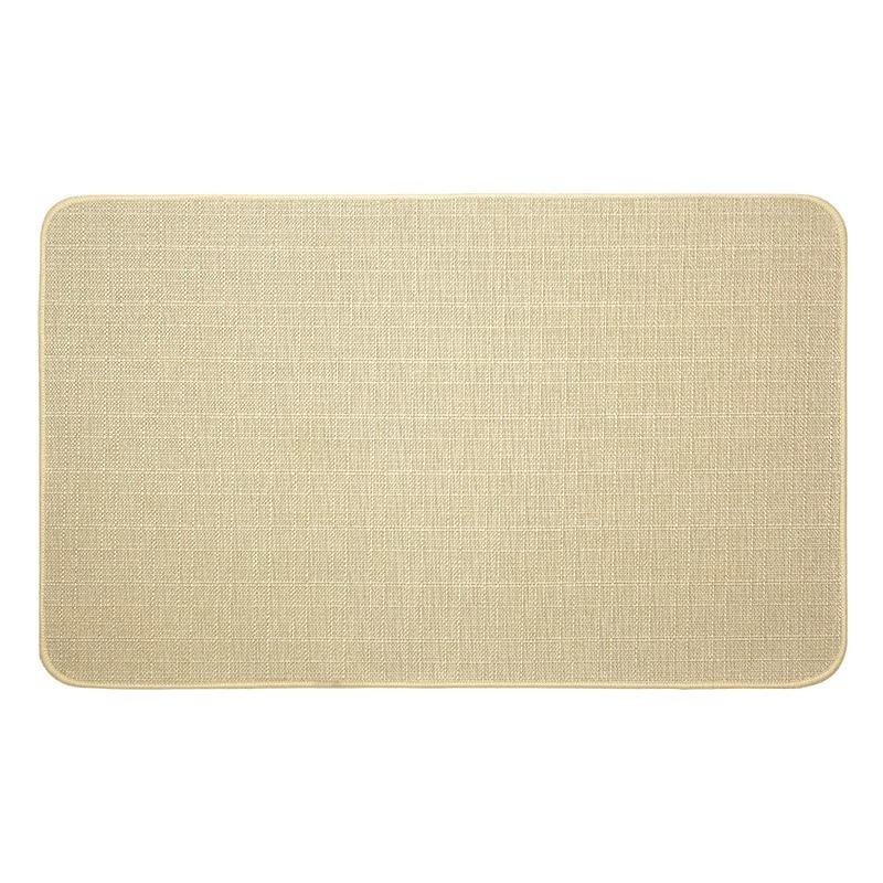 Bathroom Linen Woven Floor Mat Toilet Door Strong Absorbent Toilet Non-Slip Mat Toilet Door Quick Drying Carpet