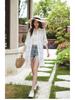 2024 Korean Style Women's Mid-Length Plaid Sunscreen Shirt - Lightweight Summer Jacket