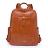 Li Shen Soft PU Leather Large Capacity Women's Backpack