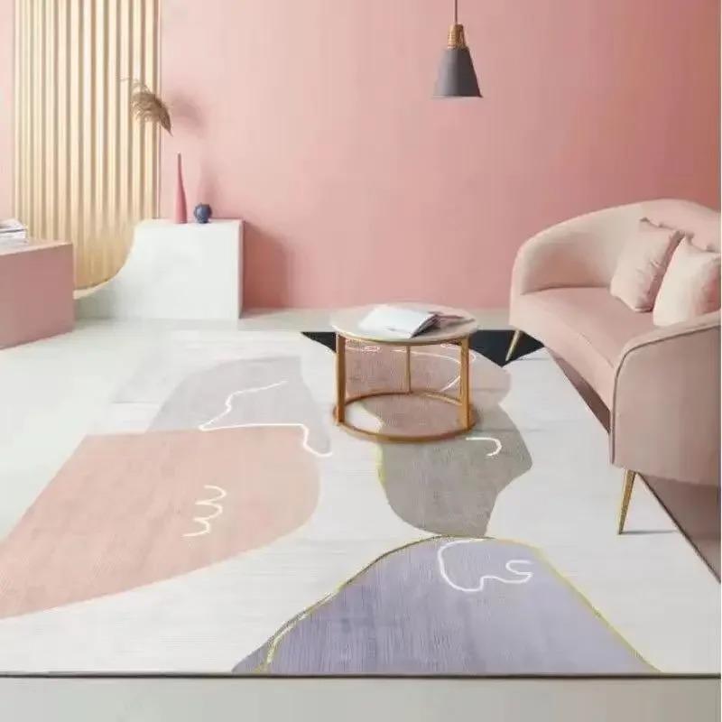 Modern Household Living Room Carpet for Home Decor Bedroom Hallway Kitchen Non-slip Mat Hotel Sofa Coffee Table Soft Area Rugs