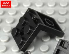 Non-Toxic 100Pcs/Lot Moc Bricks Bracket 2X2-2X2 With 2 Holes Black Trans Clear 3956 Diy Toy Kids Building Blocks Gifts