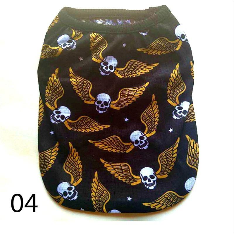Autumn Dog Clothes For Halloween Skeleton Pattern Halloween Dog Clothes Dog Clothing Pet Apparel