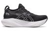 Asics Gel Nimbus 25 Black Pure Silver Women's 1012B356-001