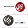 For Land Rover Discovery Sport Discovery 5 Range Rover Evoque/Vogue Car Carbon Fiber Engine Start Stop Switch Button Cover