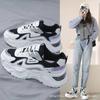 Retro Versatile Sneakers Women's 2025 New Breathable Platform Dad Shoes Niche Ins Trendy Casual Little White Shoes Women