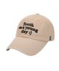 Beullaegsaenjeu Yours Young Day Embroidered Ball Cap_Beige