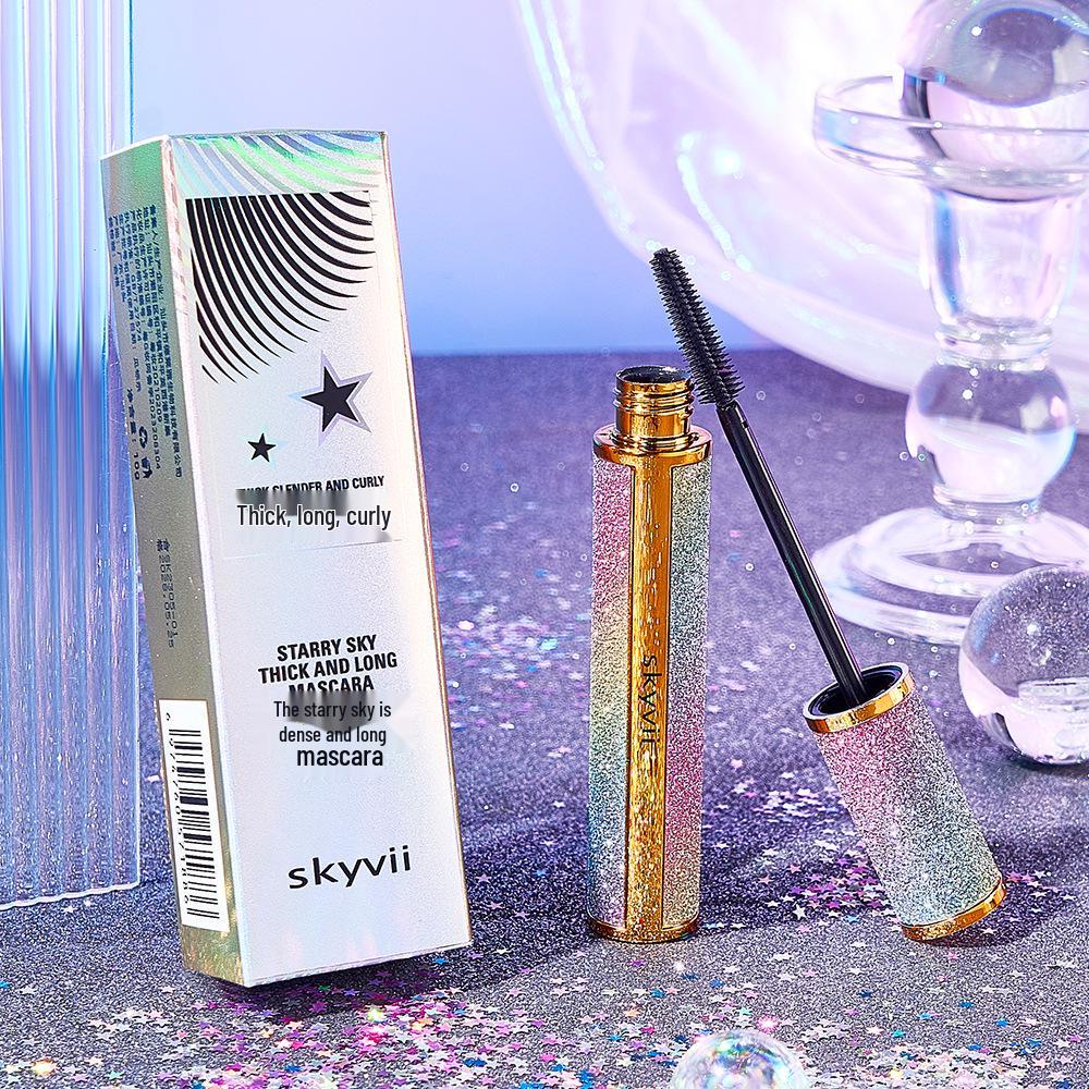 

Skyvii Shikeya 5346 Тушь для ресниц «Звездное небо» - Удлиняющая, Утолщающая, Подкручивающая, Не размазывается.