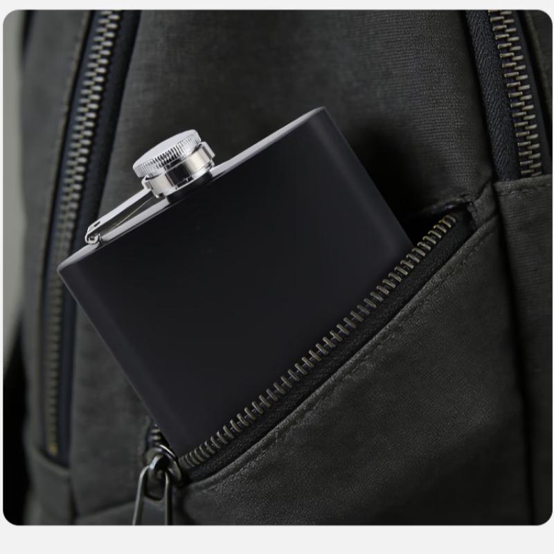 Portable 316 Stainless Steel Hip Flask Set