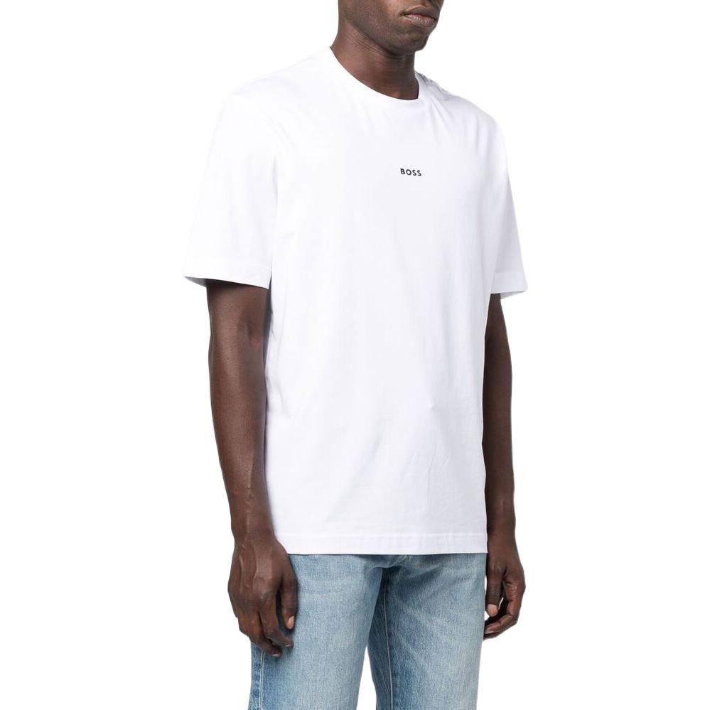 Boss HUGO BOSS Logo Printed Crewneck T Shirt 50473278-100