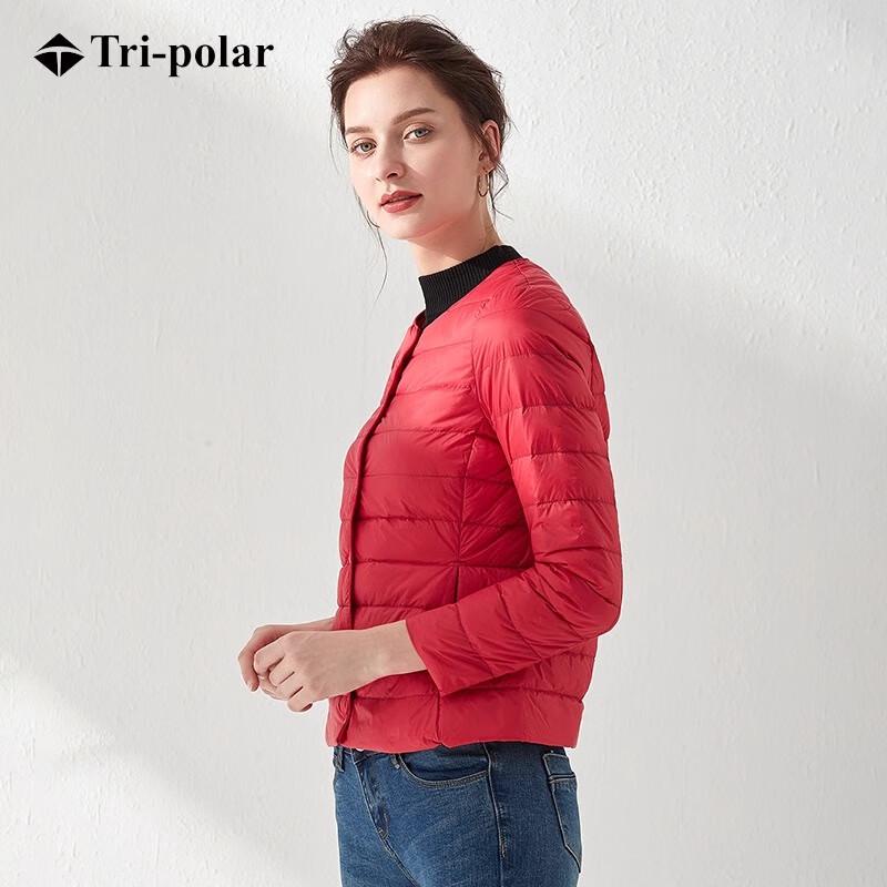 Tri-polar Women's Lightweight Slim-fit Warm Liner Down Jacket TP6827