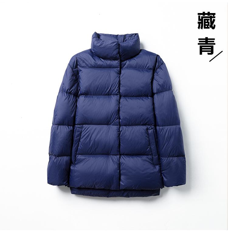 New light and thin down jackets in autumn and winter, women's short thickened bread jackets, loose fashion jackets