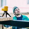 Linienlaser Drehbarer Laser Wasserwaage Präzision Mit Stativ Multifunktionale Nivellierwaage Mit LED-Hintergrundbeleuchtung Für Ingenieurmessung