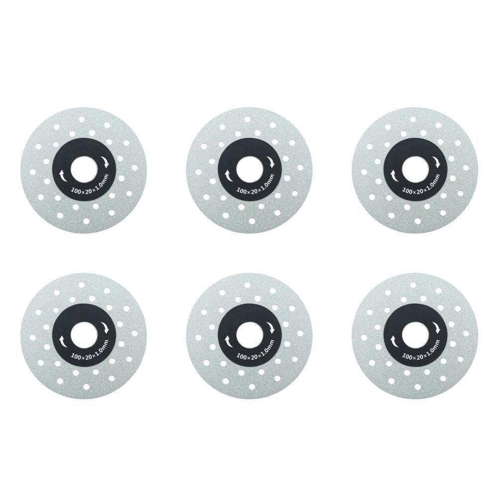 1-10PCS 100mm Cutting Disc Diamond Rock Slabs Grinding Disc Slate For Angle Grinder Polishing Cutting Disc Ultra-thin Saw Blade