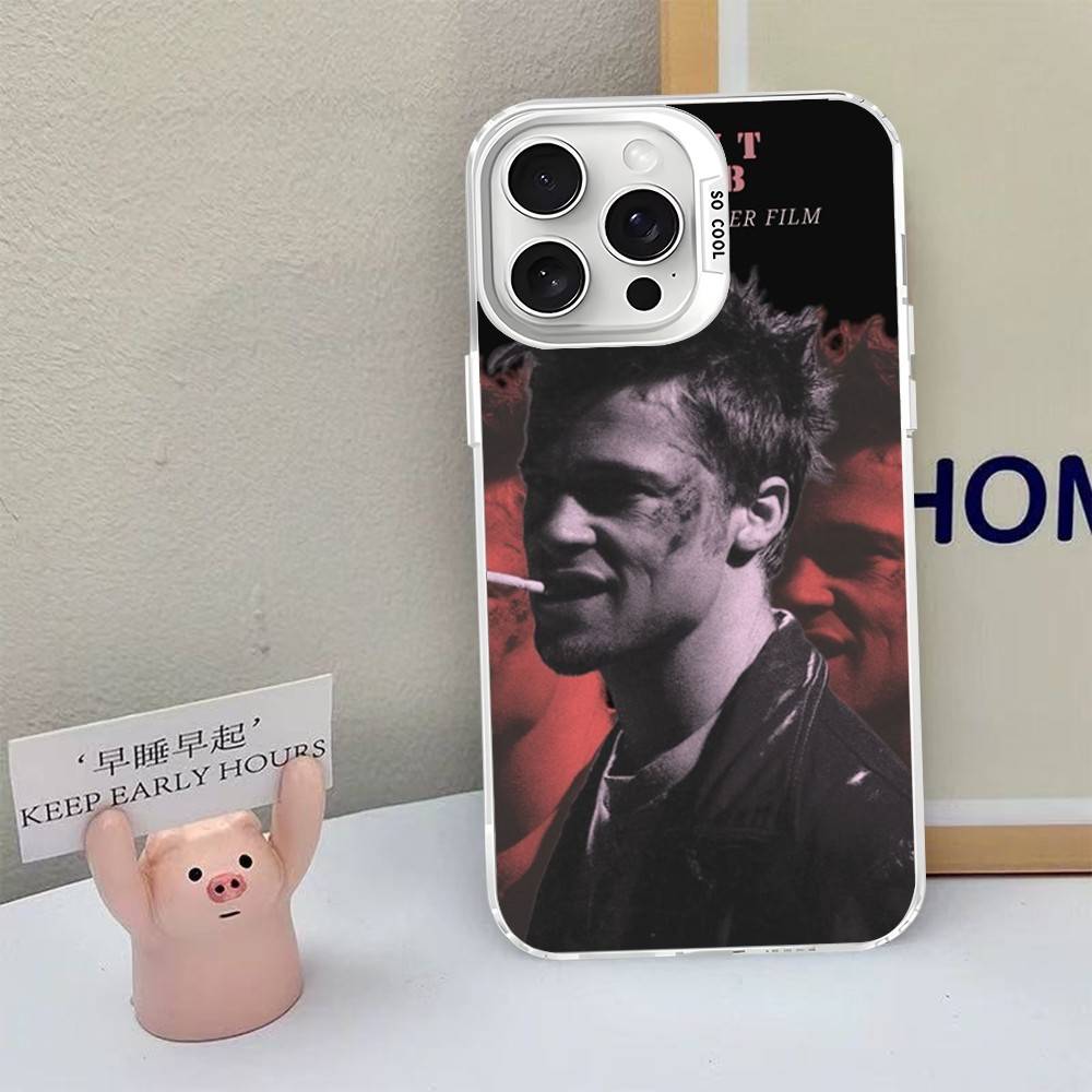 Classic Movie F-fight C-club Phone Case For IPhone 16 15 14 13 12 11 Pro Max X XR XSMAX 8 7 Plus Matte Shockproof Back Cover