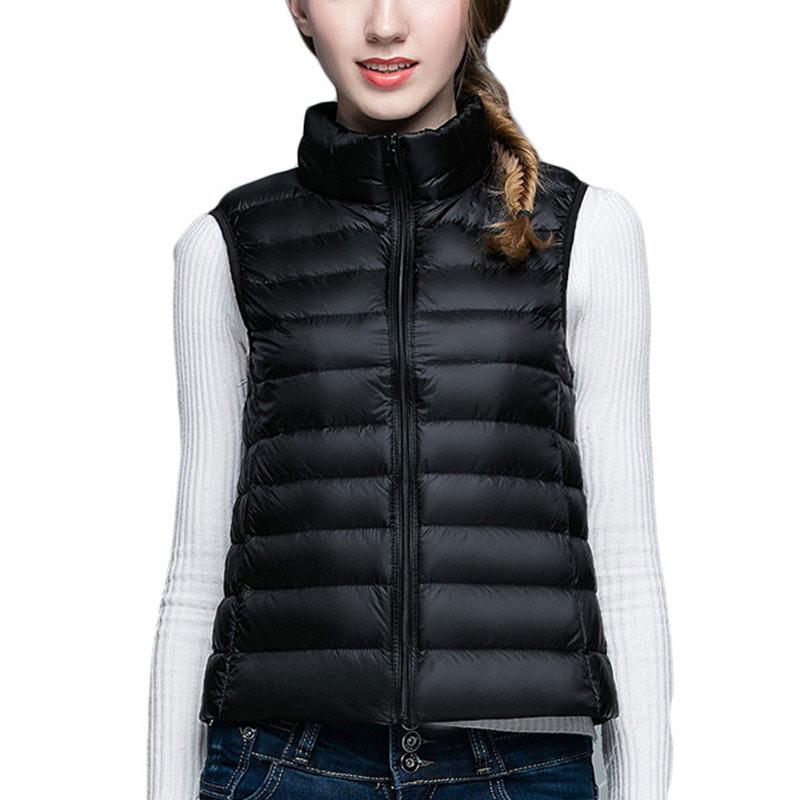 packable down vest womens